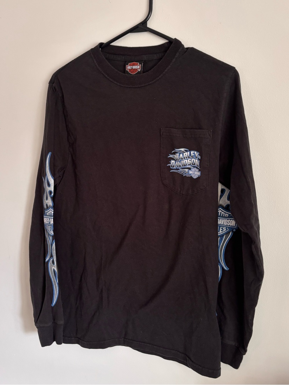 Vintage Harley Davidson long sleeve tee - men’s Small